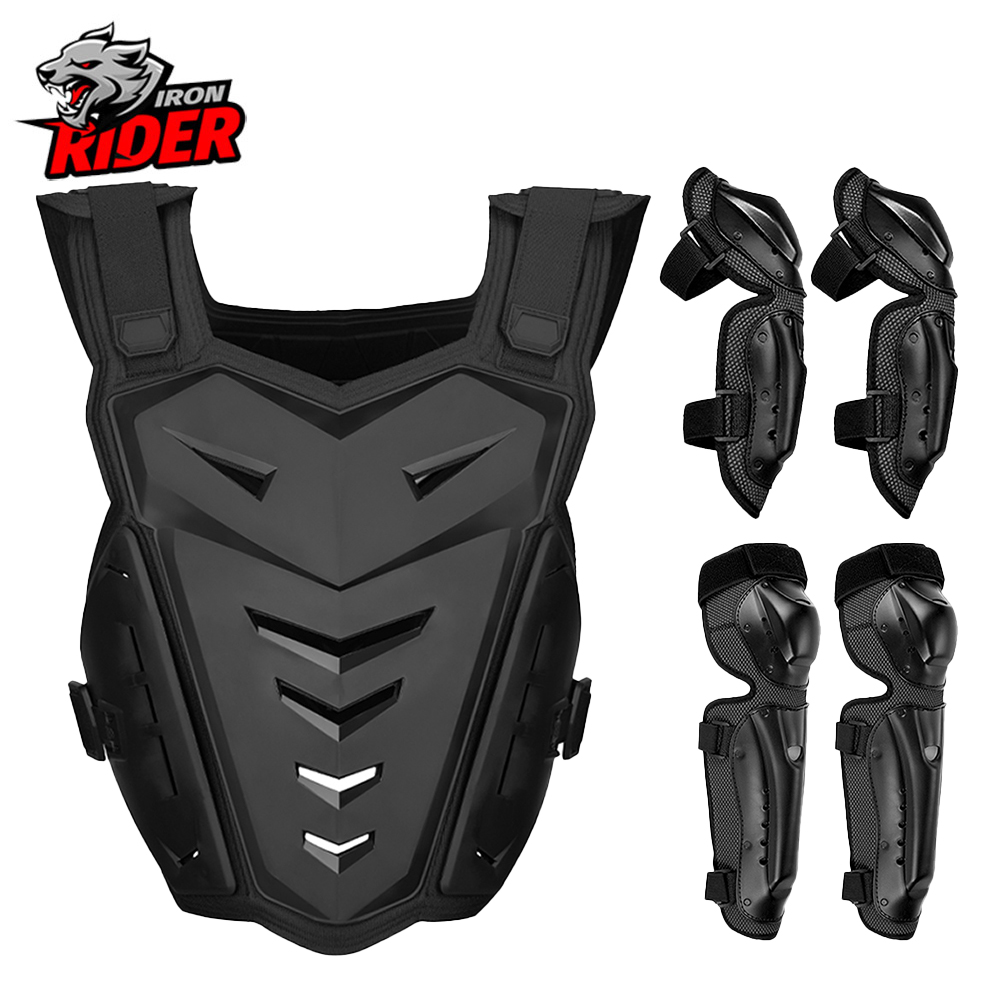 Motorcycle Gear Vest - Armadura de Motocross, Chaqueta de Motocicleta,