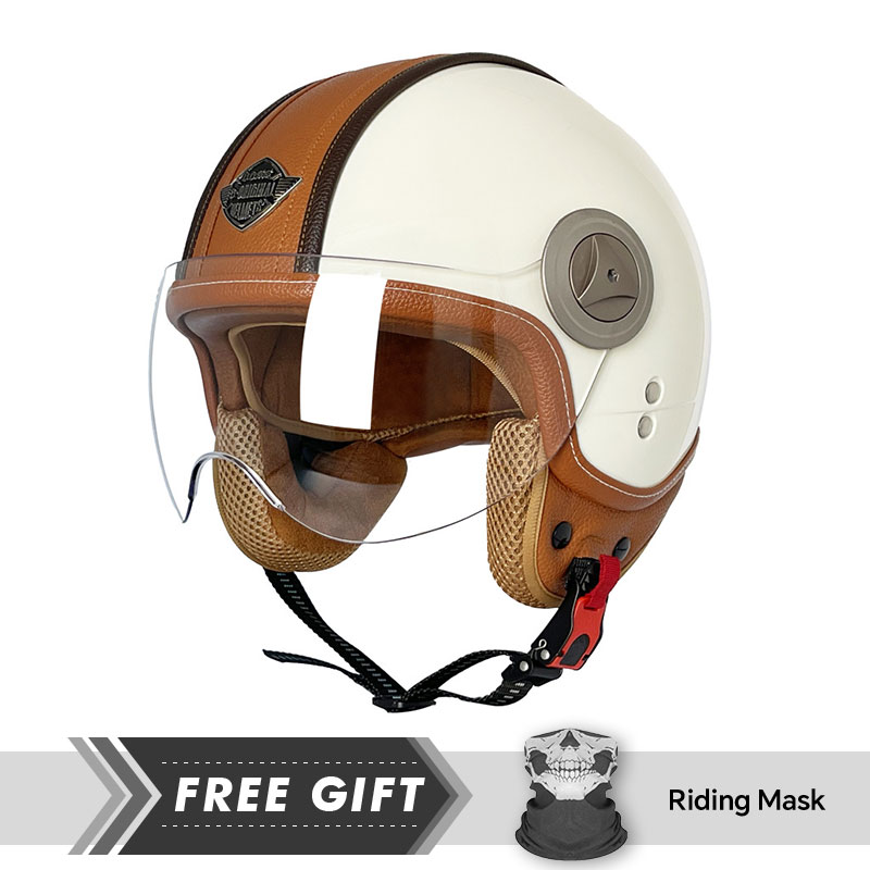 Motorcycle Gear In Store - Casco de motocicleta de cara abierta,