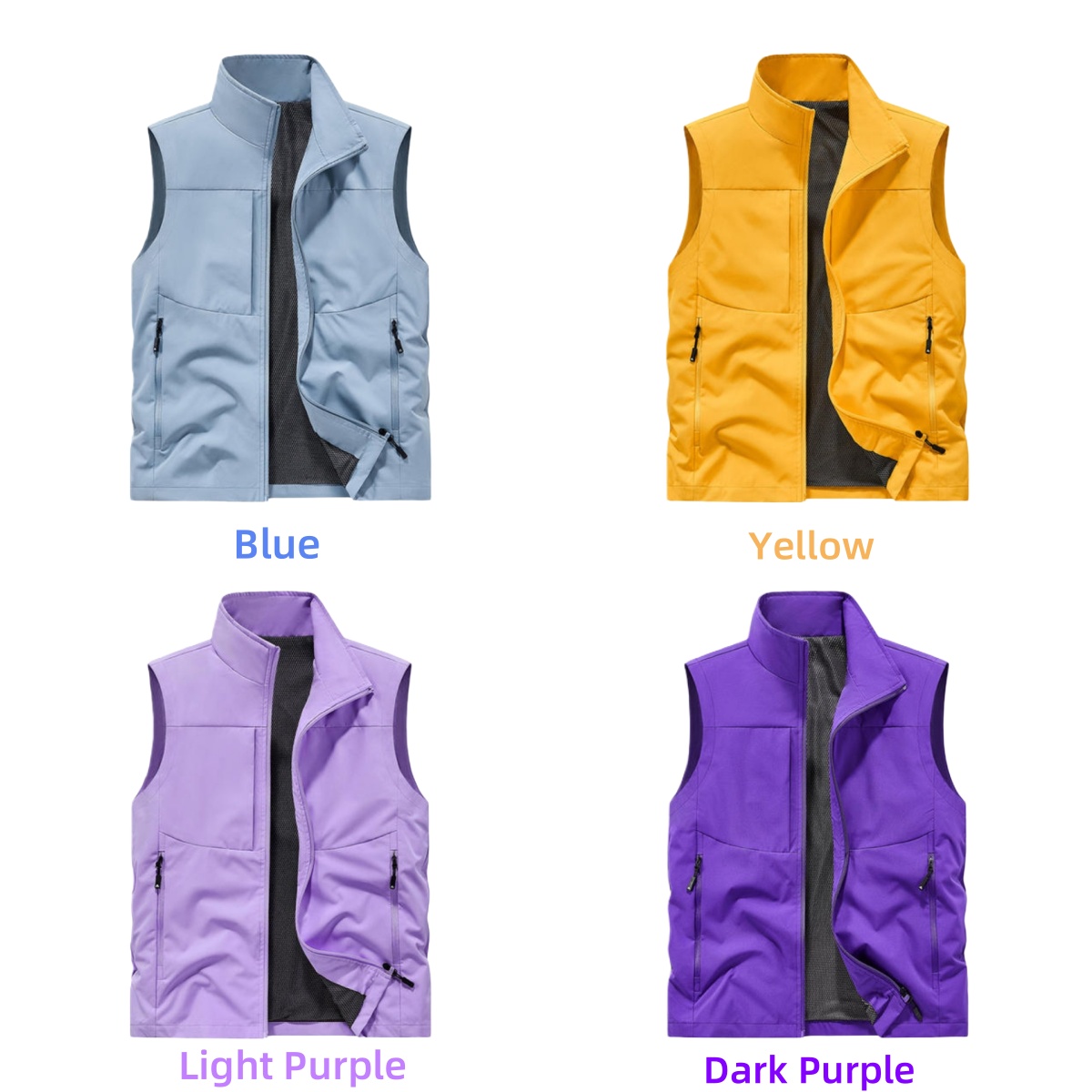 Motorcycle Gear Vest - Chaleco de pesca para senderismo para