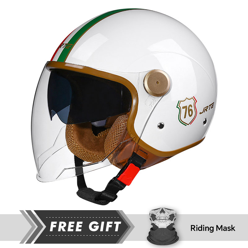 DOT ECE aprobado Retro 3/4 cas - Motorcycle Gear In Store reseña y precio