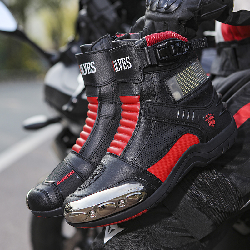 JG.WOLVES Botas de Motociclist - Motorcycle Gear Mens reseña y precio