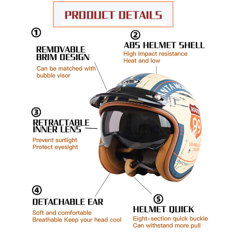 Cascos de motocicleta con lent - Motorcycle Gear In Store reseña y precio