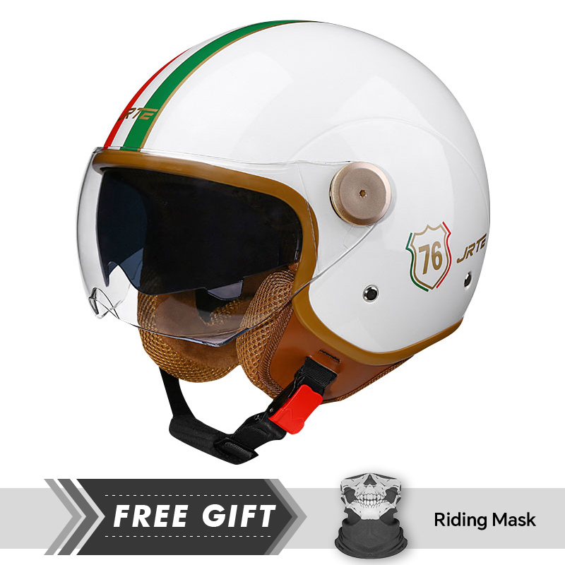 Casco de motocicleta Retro TT  - Motorcycle Gear In Store reseña y precio