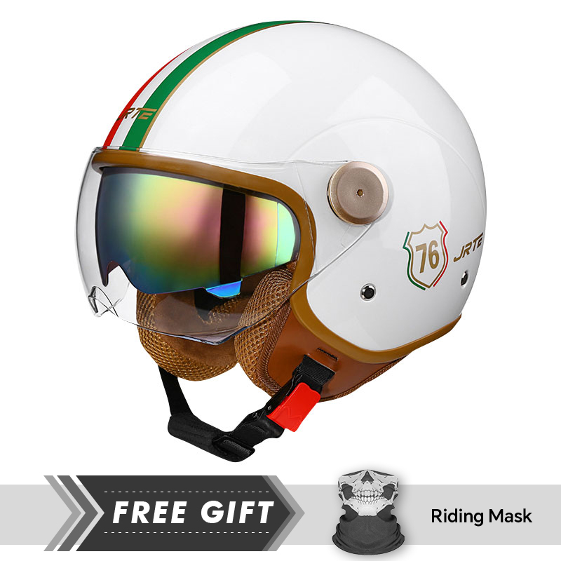 Casco de cara abierta aprobado - Motorcycle Gear In Store reseña y precio